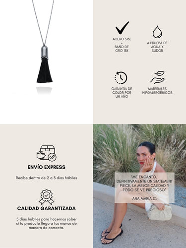 mara necklace - silver