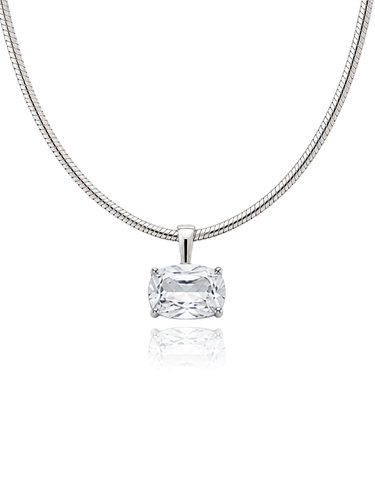 tania necklace - silver