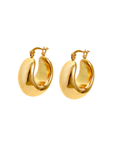 Dome m hoops - gold