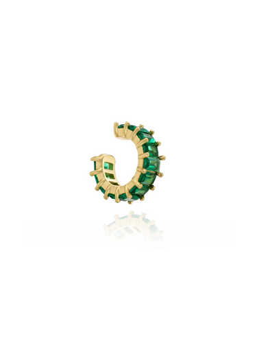 Talu ear cuff - green