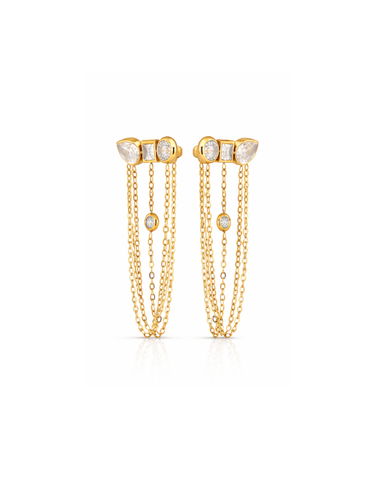 Muse earrings - gold