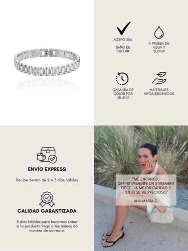 Cleo bracelet - silver