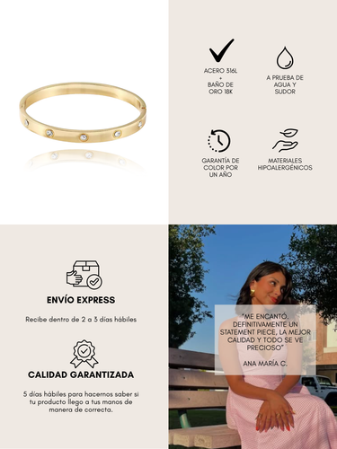 Marcel bracelet - gold