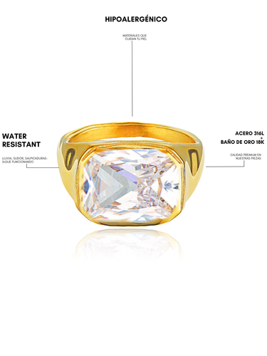xl mavis ring - gold
