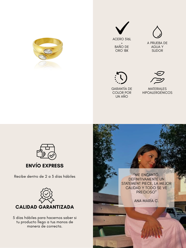 1990 gold ring - clean