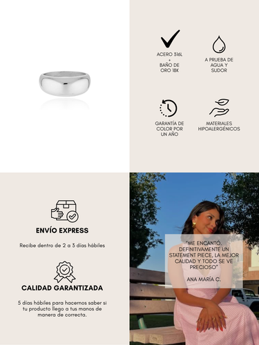 Dome ring - silver