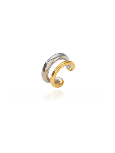 TWO TONE EAR CUFF