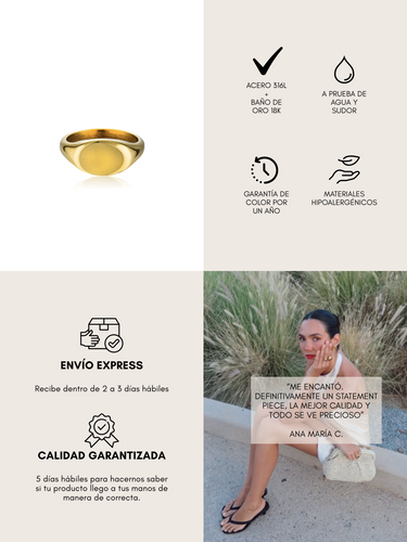 jolie ring - gold