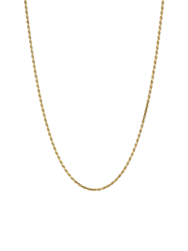 Baby roll necklace - gold