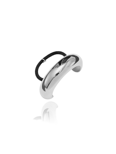 Petite glossy cuff - silver