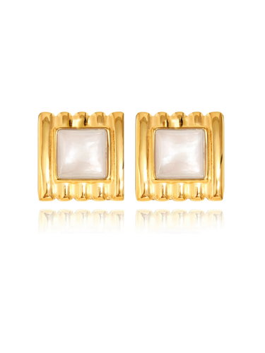 Papillon perla earrings