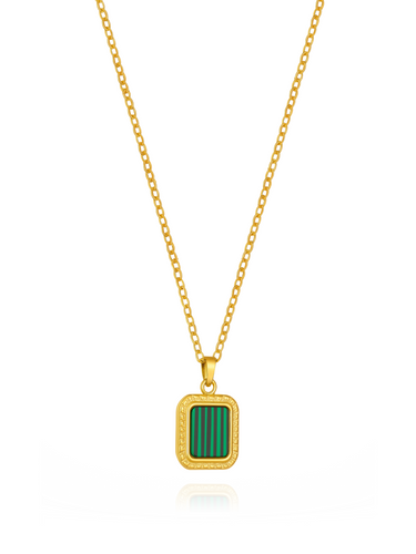 Malaquita necklace