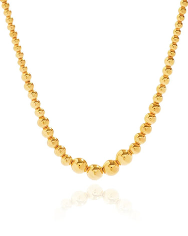 Sphere Necklace - gold