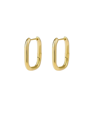 hadda x hoops - gold
