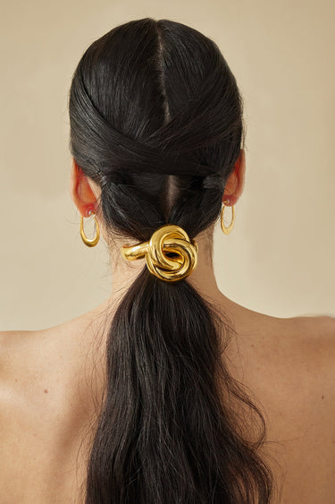 knot cuff - silver